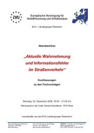 „Aktuelle Wahrnehmung und Informationsfehler im ... - EVU e.V.