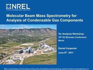 Molecular Beam Mass Spectrometry for Analysis of ... - EVUR
