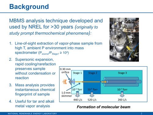 Molecular Beam Mass Spectrometry for Analysis of ... - EVUR