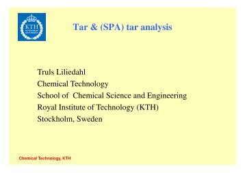 tar analysis. - BRISK