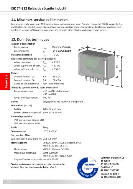 ISK 74-312 - ASO Safety