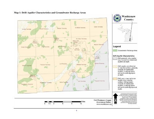 Water Protection Activities in Washtenaw County