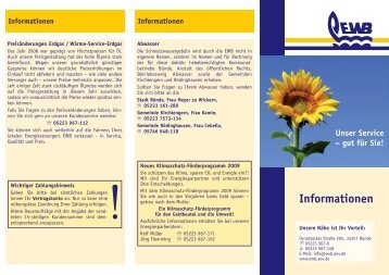 Info-Flyer 2008