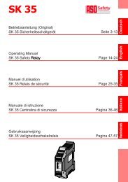 Betriebsanleitung (Original) SK 35 ... - ASO Safety