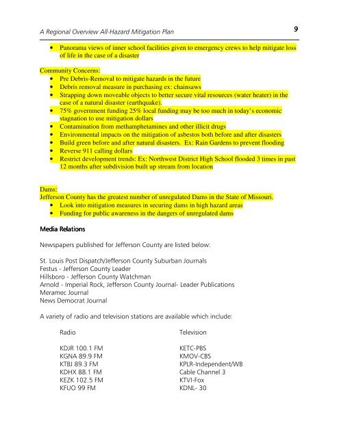 Jefferson County - East-West Gateway Coordinating Council