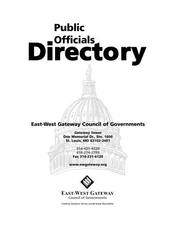 The Region - East-West Gateway Coordinating Council