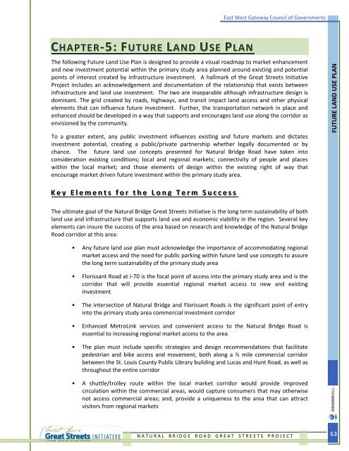 Chapter 5: Future Land Use Plan - East-West Gateway Coordinating ...