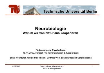 Neurobiologie