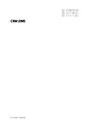 CRM\DMS