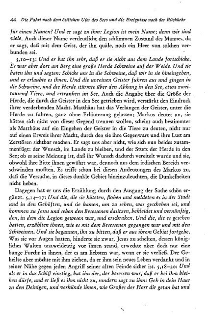 Die Evangelien nach Markus und Lukas - Offenbarung.ch