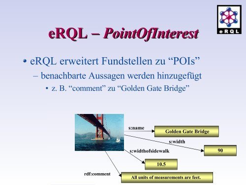 RDF-S3 und eRQL: RDF-Technologien für ... - eWorks