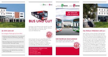 BUS UND GUT - SVHI - Stadtverkehr für Hildesheim
