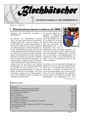 D1 Prüfung in Türkheim - ASM - Bezirk 10 Mindelheim