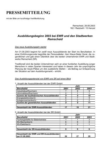 pressemitteilung - EWR Pluscard