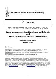 Weed management in arid and semi-arid climate & Weed ...