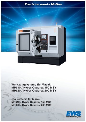 Mazak MP610 / MP620 - Command Tooling Systems