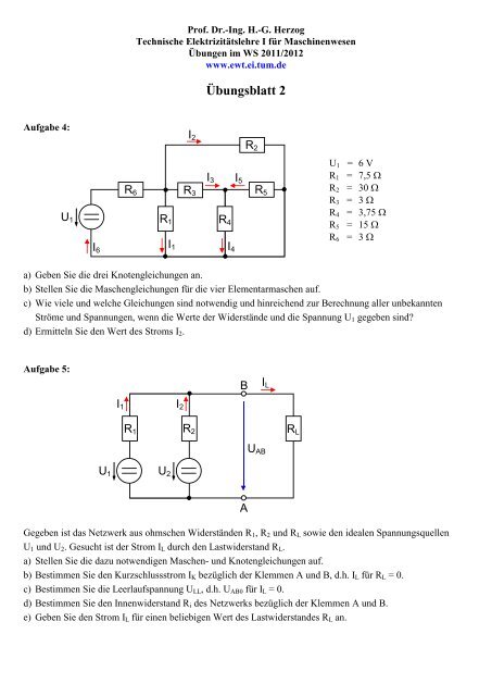 Lehrstuhl für Allgemeine Elektrotechnik und Angewandte Elektronik