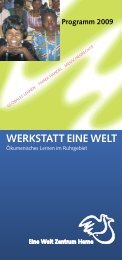 Werkstatt 09-Buschhausen - Eine Welt Zentrum Herne