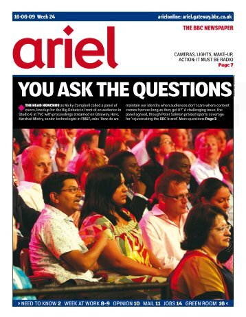 to see an electronic copy of this week's Ariel. - Ex-bbc.net