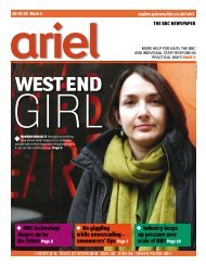 to see an electronic version of this week's Ariel. - Ex-bbc.net