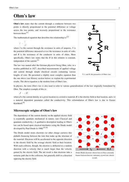 Ohm's law - Wikipedia, the free encyclopedia.pdf - Ex-ch.com