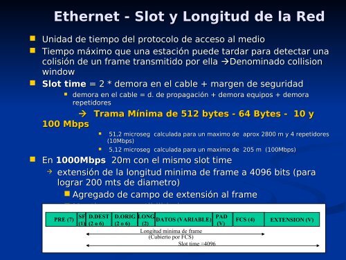 Ethernet / IEEE 802.3 - Facultad de Ciencias Exactas