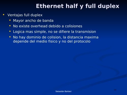 Ethernet / IEEE 802.3 - Facultad de Ciencias Exactas