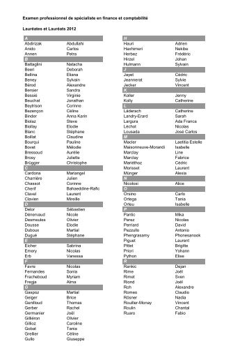 Examen professionnel de spécialiste en finance et comptabilité ...