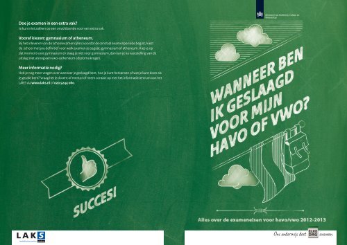 Exameneisen havo/vwo 2013 - Examenblad.nl