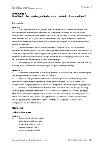 Download alle uitwerkingen (pdf) - Examenkatern Geschiedenis.nl