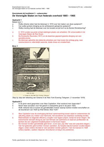 Antwoorden Kennistoets bij hoofdstuk 3 - Examenkatern ...