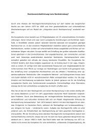 Rechtsvereinheitlichung trotz Rechtsbindung? - examinatorium.de