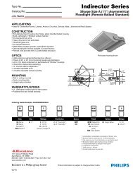 Exceline SiteLyter Spec Sheet