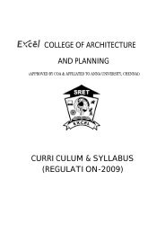 to download Curriculam and Syllabus. - Excel Group Institutions