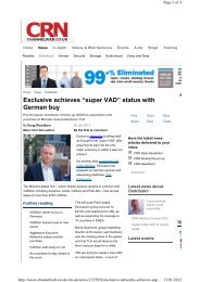 “super VAD” status with German buy - Exclusive Networks