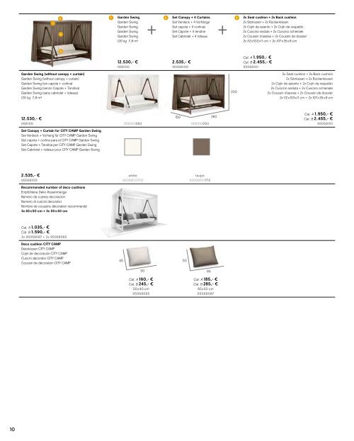 zur DEDON® Preisliste 2013