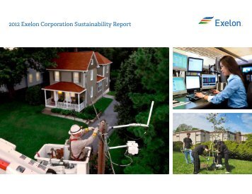 Exelon Corporation 2011 Sustainability Report Creating Value in ...