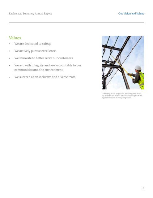 2012 Summary Annual Report - Exelon Corporation