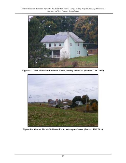 Final Report Historical Structures Assessment Report for the Muddy ...