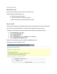 Email to Fax FAQ - Exetel