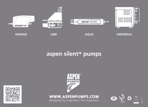 aspen silent+ pumps - Aspen Pumps