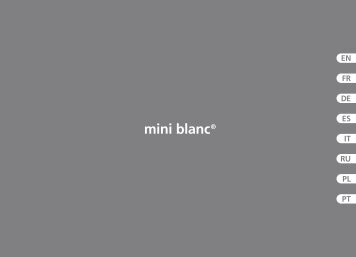 mini blanc® - Aspen Pumps