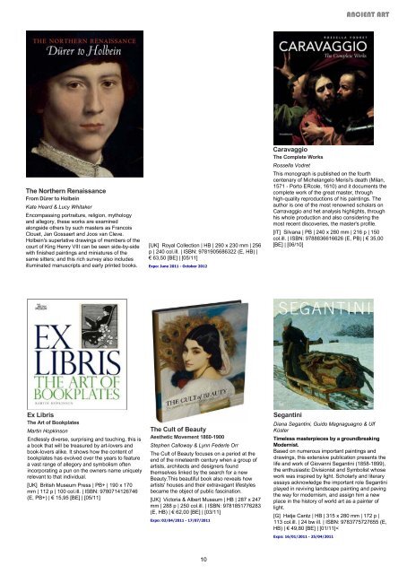 Spring 2011 Catalogue - exhibitions international