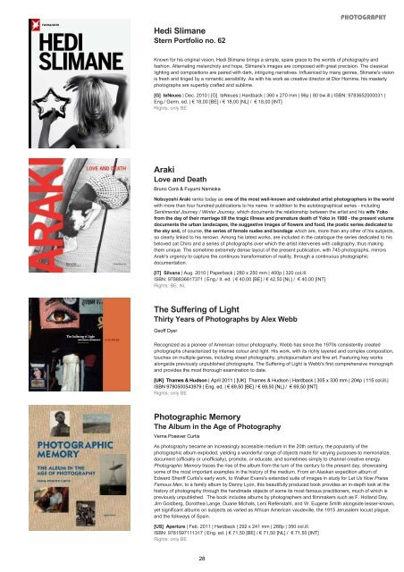 Spring 2011 Catalogue - exhibitions international