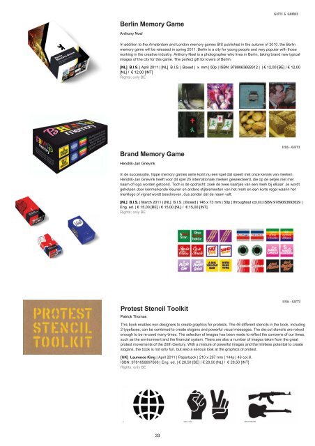 Spring 2011 Catalogue - exhibitions international