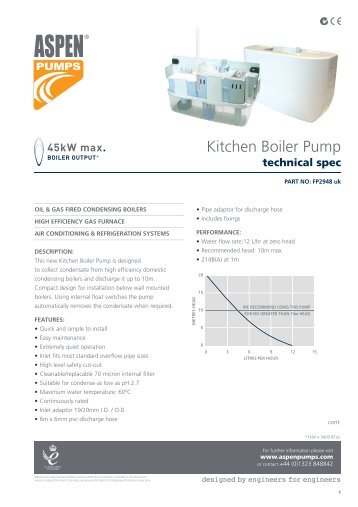 technical spec - Aspen Pumps