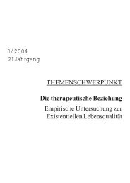 1/ 2004 21.Jahrgang THEMENSCHWERPUNKT ... - GLE-International