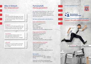 Info Flyer - Existenzgruendung Hessen