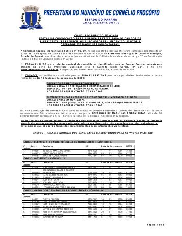 ESTADO DO PARANÁ - exitus consultoria e concursos