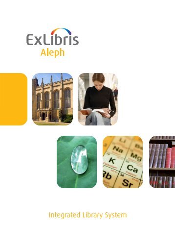 Integrated Library System - Ex Libris